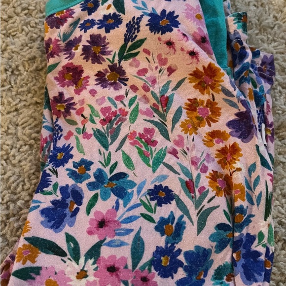 Little Sleepies “Sweet Pea” Bamboo Pajama Set Size 5/6 - Picture 3 of 3